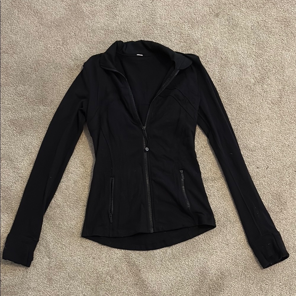 Lululemon Athletica Black Utility Jacket Timeless Design